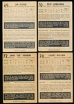 1953-54 Parkhurst Hockey- 4 Diff. Black Hawks
