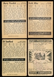 1954-55 Parkhurst Hockey- 4 Diff.