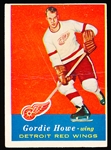 1957-58 Topps Hockey- #42 Gordie Howe, Red Wings