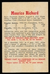 1959-60 Parkhurst Hockey- #2 Maurice Richard, Canadiens