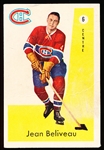 1959-60 Parkhurst Hockey- #6 Jean Beliveau, Canadiens