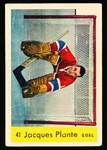1959-60 Parkhurst Hockey- #41 Jacques Plante, Canadiens