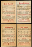 1959-60 Parkhurst Hockey- Toronto Maple Leafs- 4 Diff.
