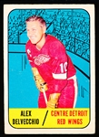1967-68 Topps Hockey- #51 Alex Delvecchio, Red Wings