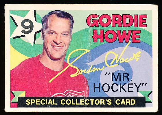 1971-72 O-Pee-Chee Hockey- #262 Gordie Howe Mr. Hockey (Retirement Special)