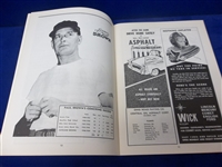 November 13, 1960 St. Louis Cardinals @ Cleveland Browns NFL Program