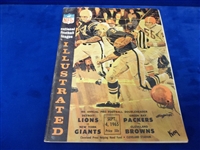 September 4, 1965 Lions vs. Giants & Packers vs. Browns @ Cleveland Stadium- NFL Charity Doubleheader Program