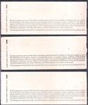 1965 Cleveland Browns NFL Home Ticket Stubs- 3 Diff.