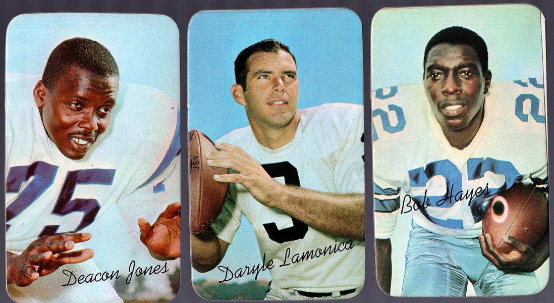 1970 Topps Super Ftbl.- 6 Diff. Cards