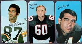 1970 Topps Super Ftbl.- 6 Diff. Cards