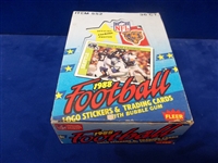 1988 Fleer Ftbl.- 1 Unopened Wax Box