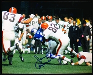 Autographed Jim Houston Cleveland Browns NFL Color 8” x 10” Photo