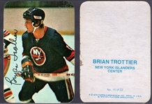 1976-77 Topps Hockey “Glossy Inserts” #15 Brian Trottier- 7 Cards