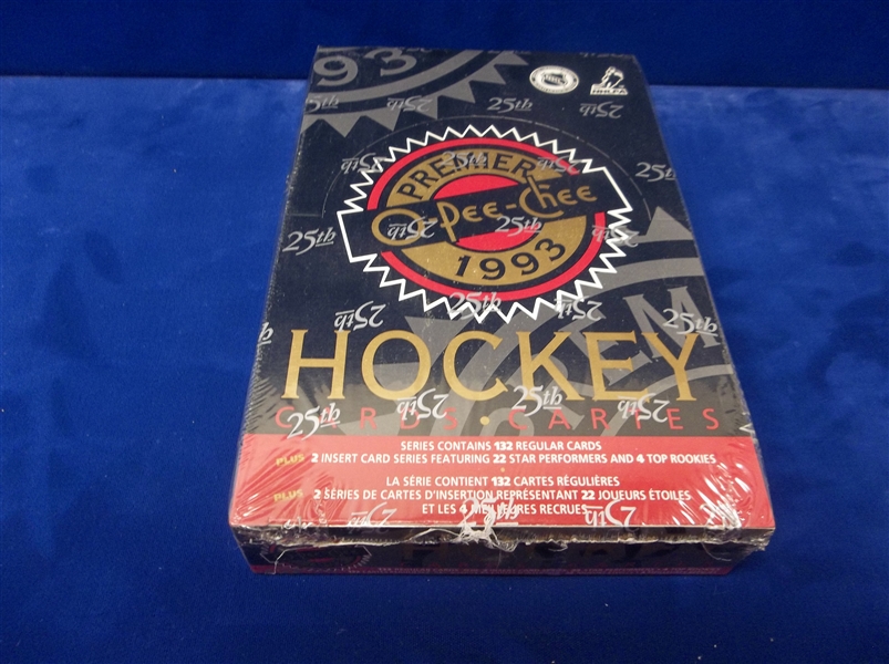 1993 O-Pee-Chee Premier Hockey- 1 Factory Sealed Wax Box