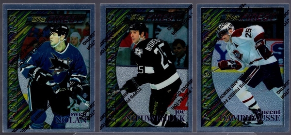 1996-97 Finest Hockey “Silver”- 12 Diff. Cards
