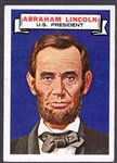 1967 Topps “Who Am I” Non-Sports #25 Abraham Lincoln