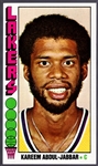1976-77 Topps Bskbl. #100 Kareem Abdul-Jabbar, Lakers