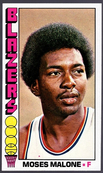 1976-77 Topps Bskbl. #101 Moses Malone, Trailblazers
