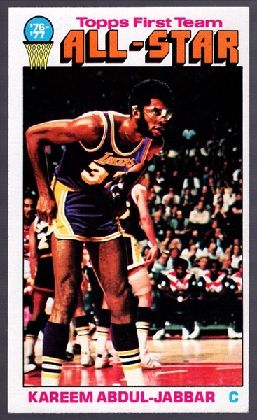 1976-77 Topps Bskbl. #126 Kareem Abdul-Jabbar AS, Lakers