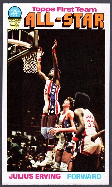 1976-77 Topps Bskbl. #127 Julius Erving AS, Nets