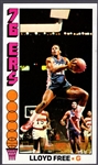 1976-77 Topps Bskbl. #143 Lloyd Free RC, 76ers