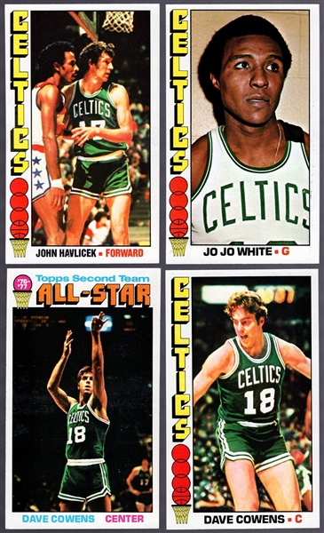 1976-77 Topps Bskbl.- 8 Diff. Boston Celtics