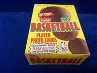 1990-91 Fleer Bskbl.- 1 Unopened Box
