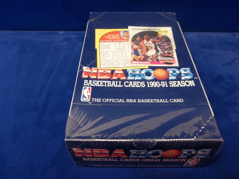 1990-91 Hoops Bskbl.- 1 Unopened Series 1 Box