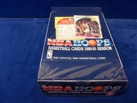 1990-91 Hoops Bskbl.- 1 Unopened Series 1 Box