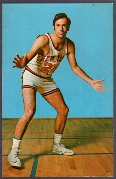 1973-74 NBA Players Assn. Postcards- Bill Bradley, Knicks