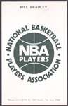 1973-74 NBA Players Assn. Postcards- Bill Bradley, Knicks