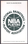 1973-74 NBA Players Assn. Postcards- Dave DeBusschere, Knicks