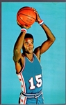 1973-74 NBA Players Assn. Postcards-Hal Greer, 76ers