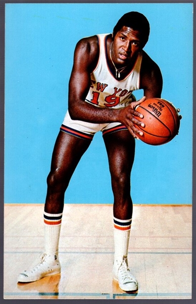 1973-74 NBA Players Assn. Postcards- Willis Reed, Knicks SP