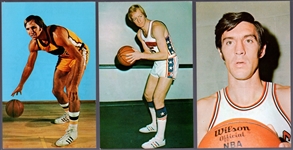 1973-74 NBA Players Assn. Postcards- 3 Diff.