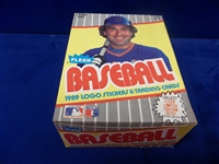 1989 Fleer Bsbl.- 1 Unopened Box