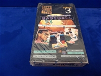 1994 Stadium Club Bsbl.- 1 Unopened Series 3 Box
