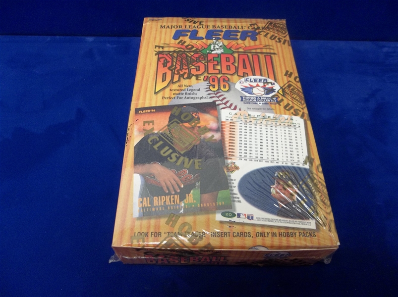 1996 Fleer Bsbl.- 1 Unopened Hobby Box