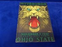 November 7, 1942 Pittsburgh @ Ohio State NCAA Ftbl. Program