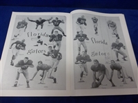 November 21, 1959 Florida State @ Florida NCAA Ftbl. Program