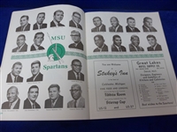 October 16, 1965 Ohio State @ Michigan State NCAA Ftbl. Program