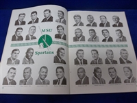 October 16, 1965 Ohio State @ Michigan State NCAA Ftbl. Program