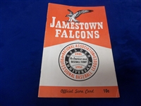 1951 Jamestown Falcons MiLB Class D Pony League Home Program
