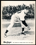 1950’s-60’s MacGregor Advisory Photo- Johnny Kucks, New York Yankees MLB B/W 8” x 10” Photo