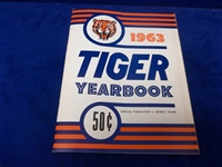 1963 Detroit Tigers MLB Yearbook