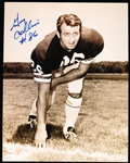 Autographed Gary Collins Cleveland Browns NFL B/W 8” x 10” Photo