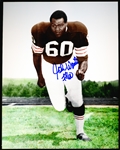 Autographed John Wooten Cleveland Browns NFL Color 8” x 10” Photo