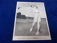 1950’s-60’s Barbara Romack MacGregor Gold Advisory Staff B/W 8” x 10 ½” Photo
