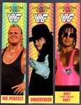 1993 Coliseum Video/ WWF “Bookmarks”- 1 Complete Set of 6 Bookmarks
