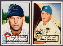 1952 Topps Bb- 2 Diff